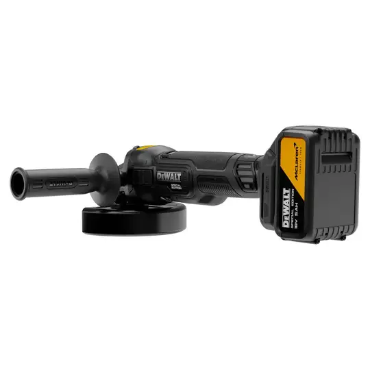 Akumulatorowa szlifierka kątowa 125mm, 2x5Ah, 18V XR, DEWALT [DCG45MP2T-QW] edycja MCLAREN