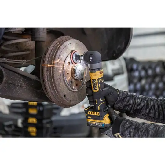 Akumulatorowa szlifierka trzpieniowa kątowa 18V XR, COMPACT, DEWALT [DCG421N-XJ]