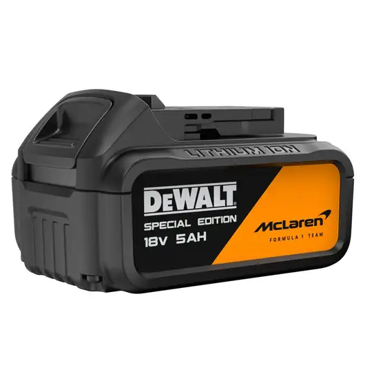 Akumulatorowa zakrętarka udarowa 1/4", 206Nm, 5.0Ah, 18V XR, DEWALT [DCF86MP1T-QW] edycja MCLAREN