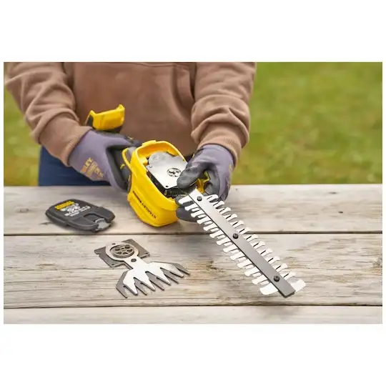 Akumulatorowe nożyce do żywopłotu 2w1 20/10cm, 2AH, 18V FATMAX V20, STANLEY [STCSS20D1-QW]