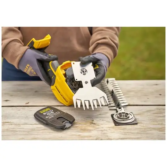 Akumulatorowe nożyce do żywopłotu 2w1 20/10cm, 2AH, 18V FATMAX V20, STANLEY [STCSS20D1-QW]