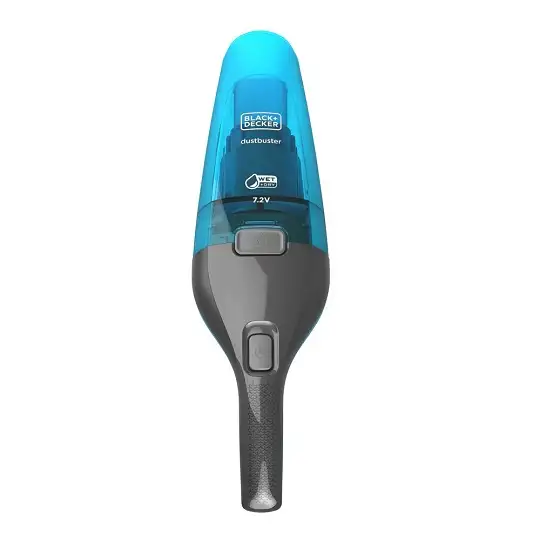 Akumulatorowy, bezworkowy odkurzacz ze stacją ładującą Wet &amp; Dry Dustbuster, Black+Decker [WDC215WA-QW] 7,2V Li-Ion