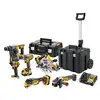 Akumulatorowy zestaw Combo DCD796+DCF840+DCS356+DCS572+DCH273+DCG405, 3x5,0Ah, 18V XR, DEWALT [DCK624P3T-QW]