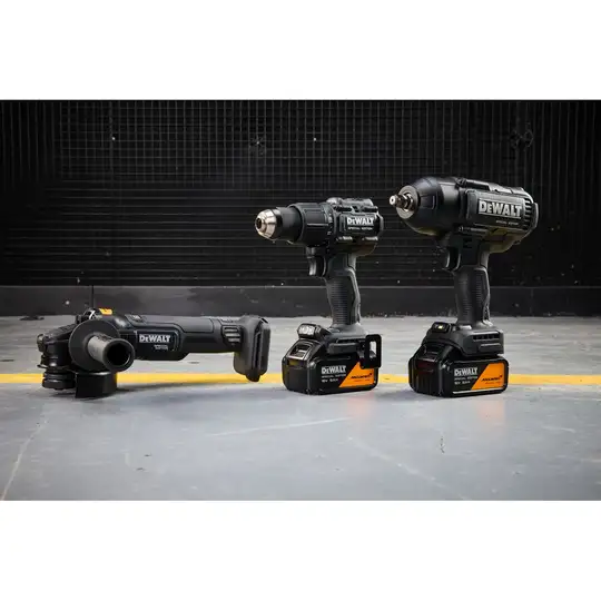 Akumulatorowy zestaw Combo DCD86M + DCF99M + DCG45M, 18V, 2x5Ah, XR, DeWalt [DCK3222MP2T-QW] edycja MCLAREN