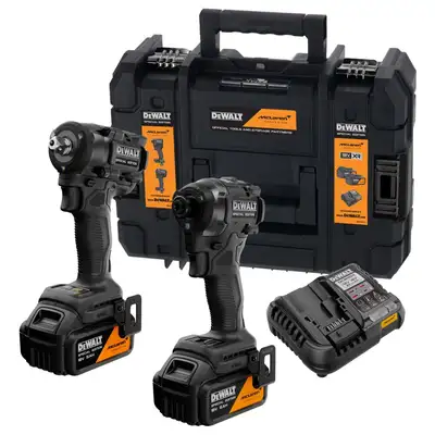 Akumulatorowy zestaw Combo DCF86M + DCF92M, 2x5Ah, 18V XR, DEWALT [DCK2224MP2T-QW] edycja MCLAREN