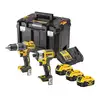 Akumulatorowy zestaw DCD796+DCF887, 3x5,0Ah, 18V XR, DEWALT [DCK266P3T-QW]