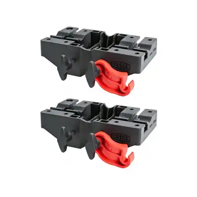 Duże uchwyty wielofunkcyjne, obciążenie 50 kg, Bessey [STE-MH-SET]