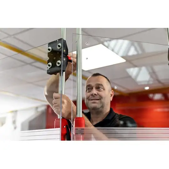 Duże uchwyty wielofunkcyjne, obciążenie 50 kg, Bessey [STE-MH-SET]