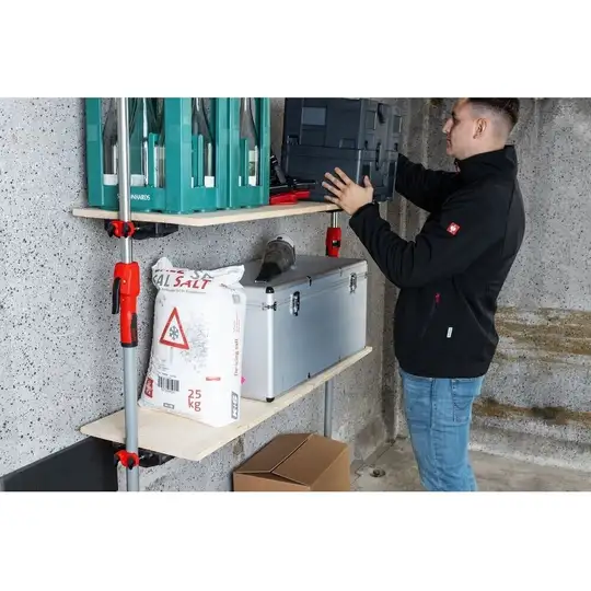 Duże uchwyty wielofunkcyjne, obciążenie 50 kg, Bessey [STE-MH-SET]