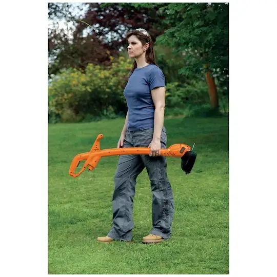 Elektryczna podkaszarka żyłkowa, 350W, 25cm, STRIMMER, BLACK+DECKER [GL360SB-QS]