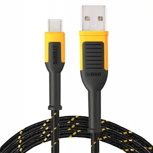 Kabel zasilający USB-A do USB-C, 1,2m DEWALT [EF-DXMA131-1361-DWG]