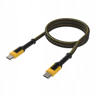 Kabel zasilający USB-C do USB-C, 100W, 1,2m DEWALT [EF-DXMA131-0006-DWG]