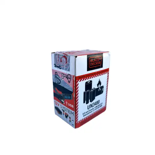 OUTLET: Akumulator USB 12V, 1.5Ah, Black&amp;Decker [BDCB12B-OUTLET]