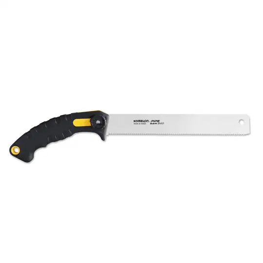 Piła ręczna do rur PVC, 240mm, 17 zębów/cal, PIPE SAW, KOMELON [OT-240]