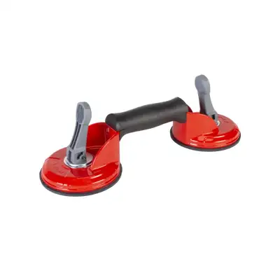 Podwójna przyssawka do powierzchni chropowatych, 55kg, Rubi [66952]