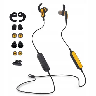 Słuchawki douszne bezprzewodowe, DEWALT [EF-DXMA190-9935-DWG]