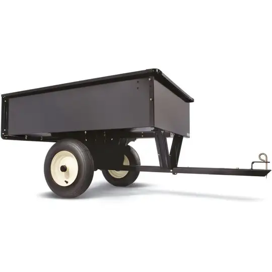 Stalowa przyczepka do traktorka ogrodowego, 340 Kg, Cub Cadet [196-507-000]