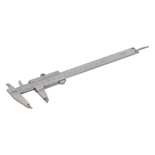 Suwmiarka analogowa noniuszowa ze śrubą blokującą 150mm BAHCO [1150-1/2H/P]