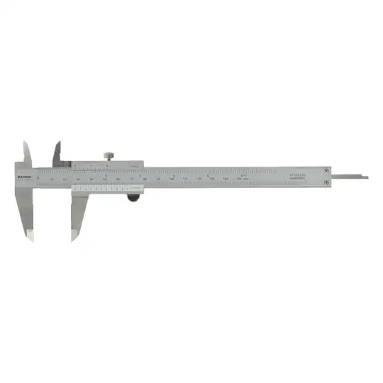 Suwmiarka analogowa noniuszowa ze śrubą blokującą 150mm BAHCO [1150-1/2H/P]