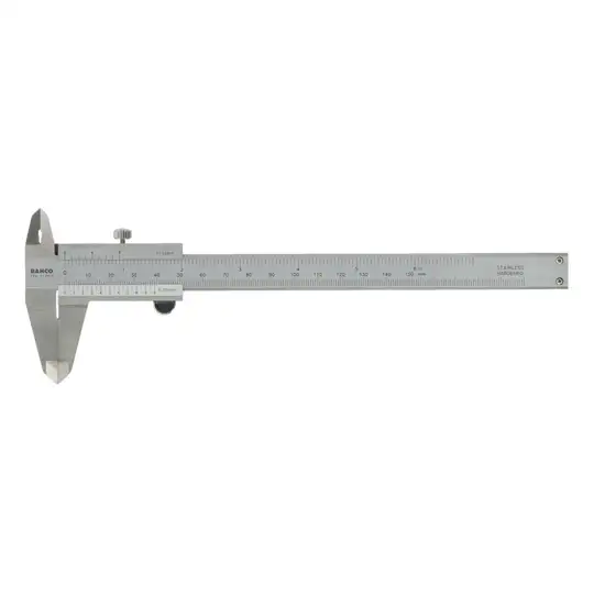Suwmiarka analogowa noniuszowa ze śrubą blokującą 150mm BAHCO [1150-1/2H/P]
