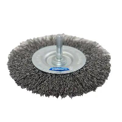 Szczotka tarczowa, drut falisty stalowy, 100/0,30mm, OSBORN [0008600521]