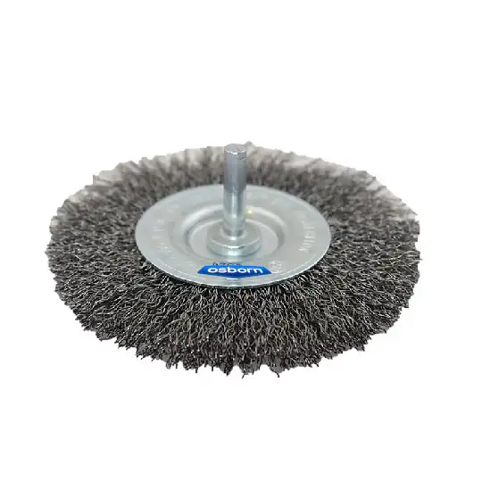 Szczotka tarczowa, drut falisty stalowy, 100/0,30mm, OSBORN [0008600521]