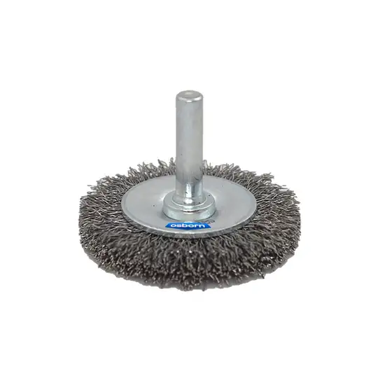 Szczotka tarczowa, drut falisty stalowy, 40/0,30mm, OSBORN [0008600121]