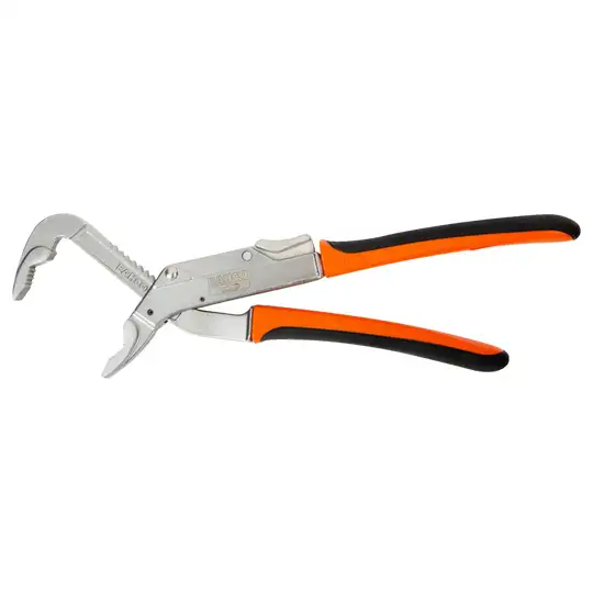Szczypce nastawne 250mm, chromowane, ERGO, BAHCO [8224C]