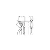 Szczypce nastawne 250mm, chromowane, ERGO, BAHCO [8224C]