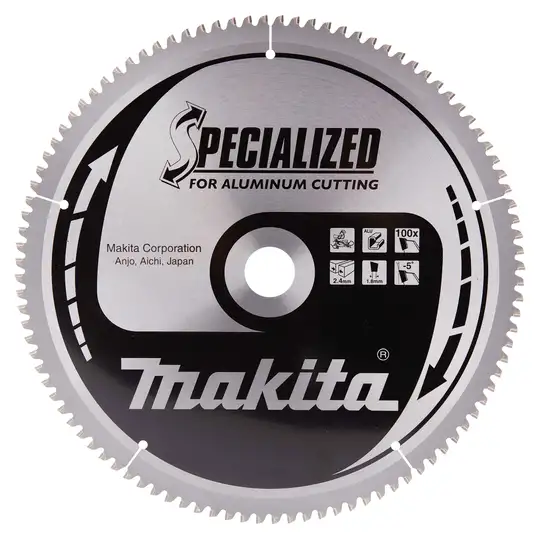 Tarcza tnąca do aluminium, 250x30mm 100 zębów, Specialized, Makita [B-33314]
