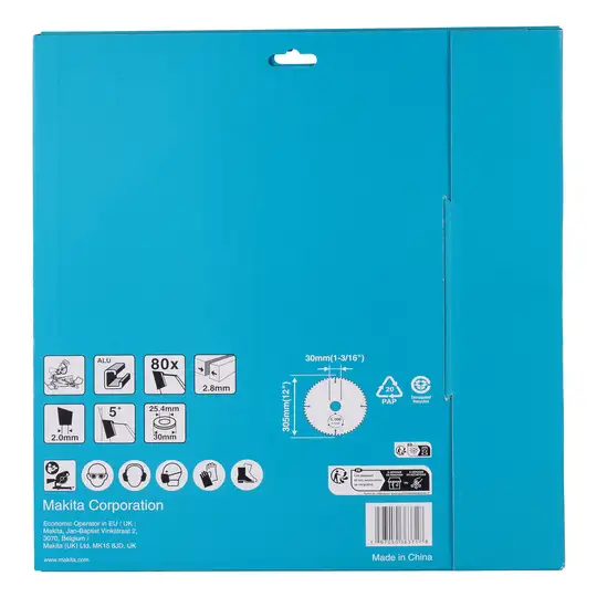 Tarcza tnąca do aluminium 305x30mm 80 zębów, Makita [D-81898]