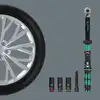Zestaw do wymiany kół samochodowych, klucz dynamometryczny 1/2'', 40-200Nm, Click-Torque Lock C3 Set 1, WERA [05075790001]