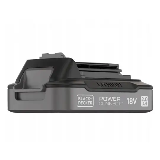 akumulator z wskaźnikiem naładowania 18V / 2,0Ah, Li-Ion, Black+Decker [BDL2018S-XJ]