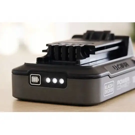 akumulator z wskaźnikiem naładowania 18V / 2,0Ah, Li-Ion, Black+Decker [BDL2018S-XJ]