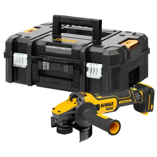 akumulatorowa bezszczotkowa szlifierka kątowa 125mm 18V Li-Ion 1x6,0Ah XR FELXVOLT DeWALT [DCG409VST1-QW] z regulacją obrotów (1)
