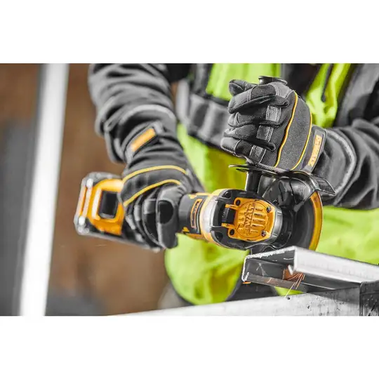 akumulatorowa bezszczotkowa szlifierka kątowa 125mm, 18V Li-Ion 1x6,0Ah XR FELXVOLT DeWALT [DCG409VST1-QW] z regulacją obrotów