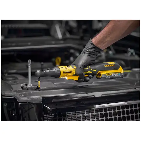 akumulatorowa grzechotka 1/4", 3/8" oraz 1/4" z zamkniętą głowicą 67Nm, Li-Ion 18V Dewalt [DCF520N-XJ]