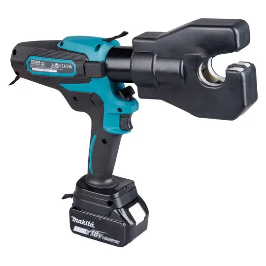 akumulatorowa hydrauliczna prasa do kabli, 31mm, 18V, LXT, Makita [DTC303ZK]