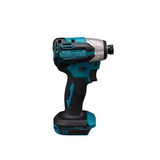 akumulatorowa kompaktowa wkrętarka/zakrętarka udarowa, LXT, 1/4'', 18V, Makita [DTD158Z]