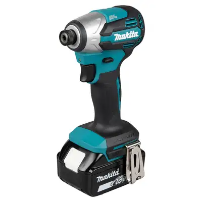 akumulatorowa kompaktowa zakrętarka udarowa, LXT, 1/4'', 18V, Makita [DTD158Z]
