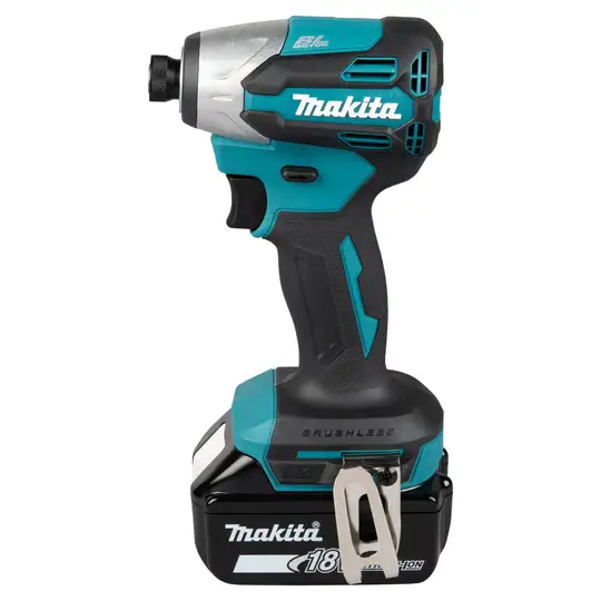 akumulatorowa kompaktowa zakrętarka udarowa, LXT, 1/4'', 18V, Makita [DTD158Z]