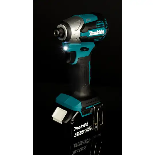 akumulatorowa kompaktowa zakrętarka udarowa, LXT, 1/4'', 18V, Makita [DTD158Z]