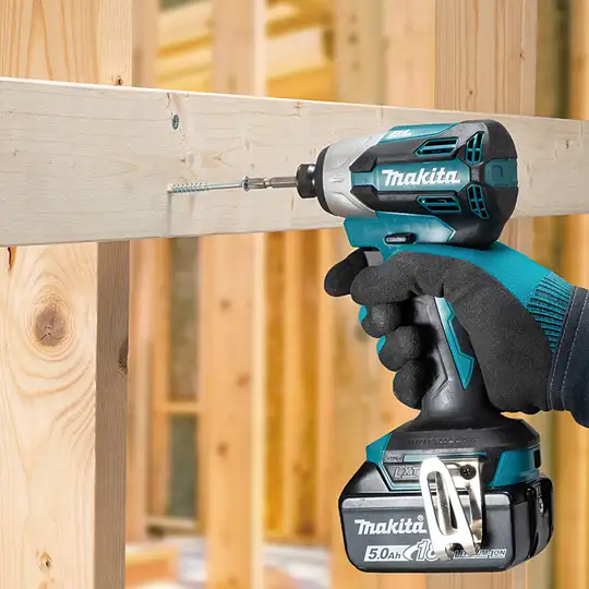 akumulatorowa kompaktowa zakrętarka udarowa, LXT, 1/4'', 18V, Makita [DTD158Z]