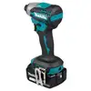 akumulatorowa kompaktowa zakrętarka udarowa, LXT, 1/4'', 18V, Makita [DTD158Z]