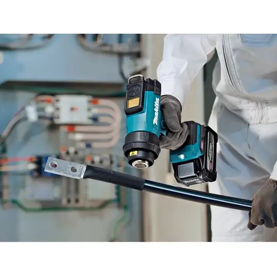 akumulatorowa opalarka do 600° z dyszami, 40V max XGT, Makita [HG001GZ]