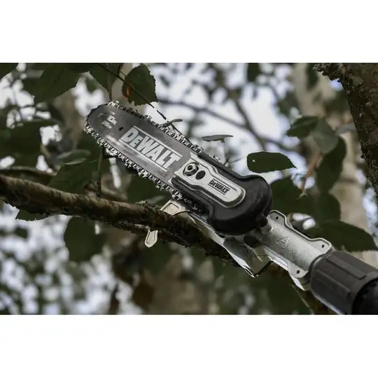 akumulatorowa piła łańcuchowa 25cm na wysięgniku 3.5m, 54V, XR FLEXVOLT DEWALT [DCMPS635N-XJ]