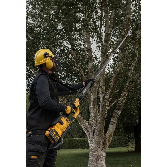 akumulatorowa piła łańcuchowa 25cm na wysięgniku 3.5m, 54V, XR FLEXVOLT DEWALT [DCMPS635N-XJ]