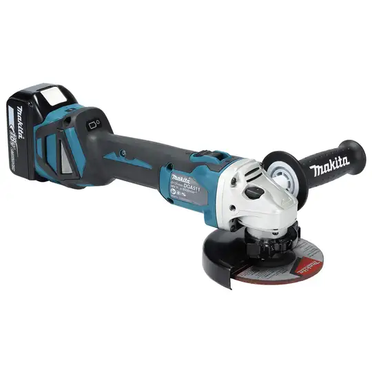 akumulatorowa szlifierka kątowa 125mm 18V, 3x5,0Ah Makita [DGA511RT3J]
