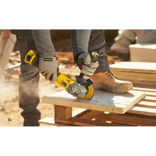 akumulatorowa szlifierka kątowa 125mm, 18V, FATMAX V20, Stanley [SFMCG710B-XJ]