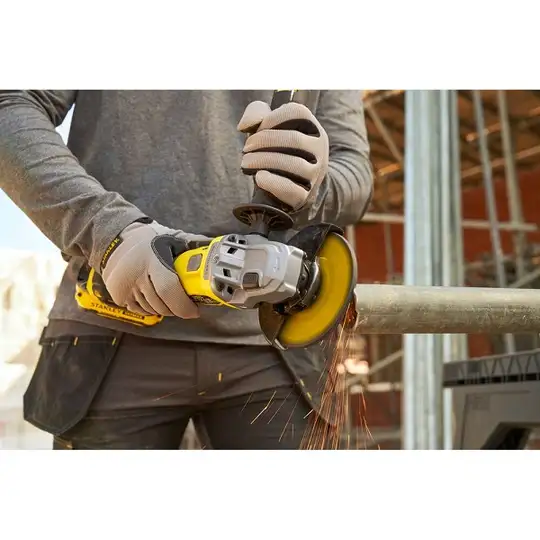 akumulatorowa szlifierka kątowa 125mm, 18V, FATMAX V20, Stanley [SFMCG710B-XJ]